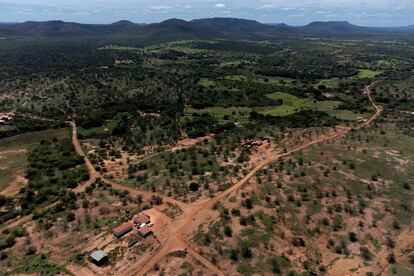 En mitad del 'sertão' brasileño, una región con clima semiárido que se extiende por el noreste del país, los quilombos de Tapuio y de Custaneira, en el Estado de Piauí, son dos ejemplos de organización colectiva y producción agrícola que resisten a los embates del cambio climático. Los quilombos, fundados por los esclavos que huían del trabajo forzado, son comunidades resilientes que subsisten gracias a la agricultura familiar. El 76% de ellos se encuentran, precisamente, en el noreste de Brasil.