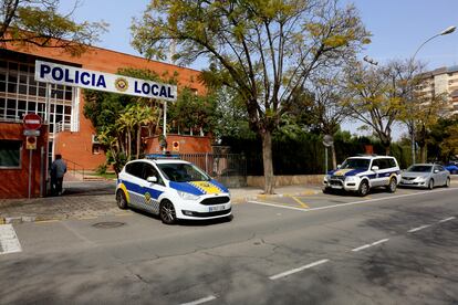 Dependencias de la Policía Local de Alicante, este lunes.