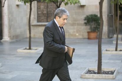 Francesc Homs, portavoz del Gobierno catalán.