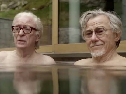Michael Caine y Harvey Keitel, en 'La juventud'.