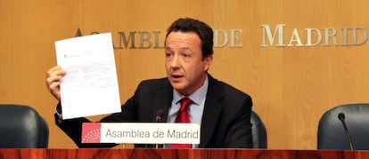 Iñigo Henríquez de Luna, portavoz del PP en la Asamblea de Madrid.