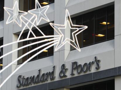 Fachada de la sede de Standard & Poor&#39;s en Nueva York, en diciembre de 2011.