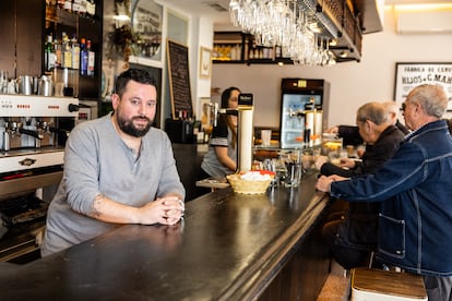 El cocinero Manuel Urbano, en el Bar Campillo