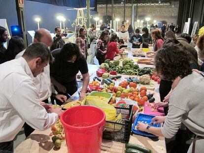 Tercera disco sopa madrileña: salvando comida e impulsando alternativas