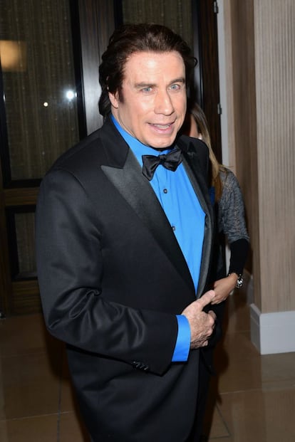 Travolta, em 2004 quando começou a usar botox.