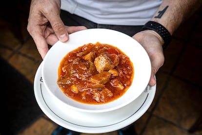 Un guiso de cuchara del restaurante valenciano Maipi