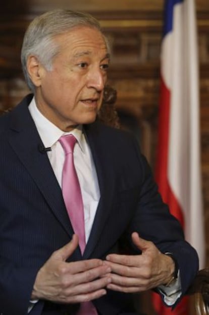 Heraldo Mu&ntilde;oz, canciller de Chile.