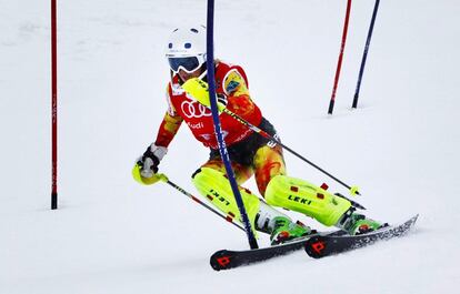 Mariona Boix, durante una competición.