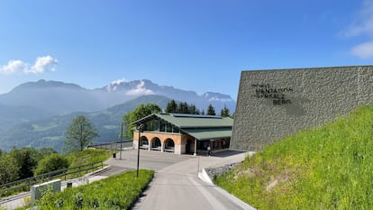 El centro de documentación de Obersalzberg, construido sobre la antigua casa de campo de Adolf Hitler.
