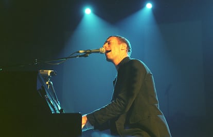 Coldplay en la sala La Riviera de Madrid en 2002.