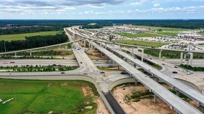 Autopista SH 99 Grand Parkway en Houston (EE UU), construida por Ferrovial, en una foto cedida por la empresa.