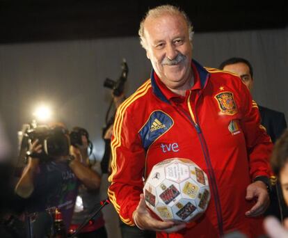 Del Bosque, hoy en Tblisi.