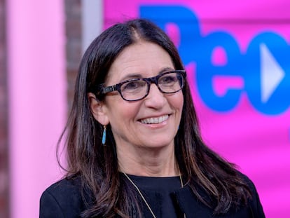 Bobbi Brown en una visita a People Now para dar una clase magistral de maquillaje, en diciembre de 2019 en Nueva York.