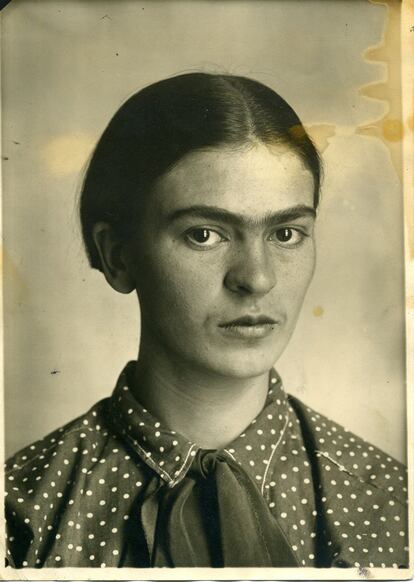 Frida Kahlo, en 1926.