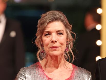 MONACO, MONACO - MARCH 25: (EDITOR'S NOTE : NO TABLOIDS WEB & PRINT) Princess Caroline of Hanover attends the Rose Ball 2023 on March 25, 2023 in Monaco, Monaco. (Photo by Pascal Le Segretain/SC Pool - Corbis/Corbis via Getty Images)