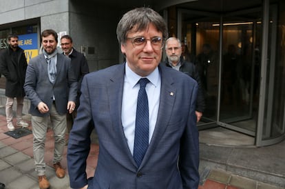 Former Catalan premier Carles Puigdemont.