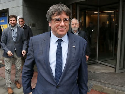 Former Catalan premier Carles Puigdemont.