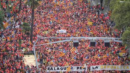 Manifestación de la Fiesta del año pasado.