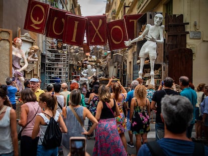 Las Fiestas Mayores del barrio de Gràcia de Barcelona.