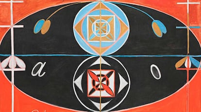 'La estrella de siete puntas, Grupo VI' (1908), de Hilma af Klint.