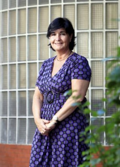 La destituida directora de la Biblioteca Nacional, Glòria Pérez-Salmerón.