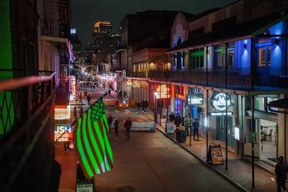 Bourbon Street en New Orleans