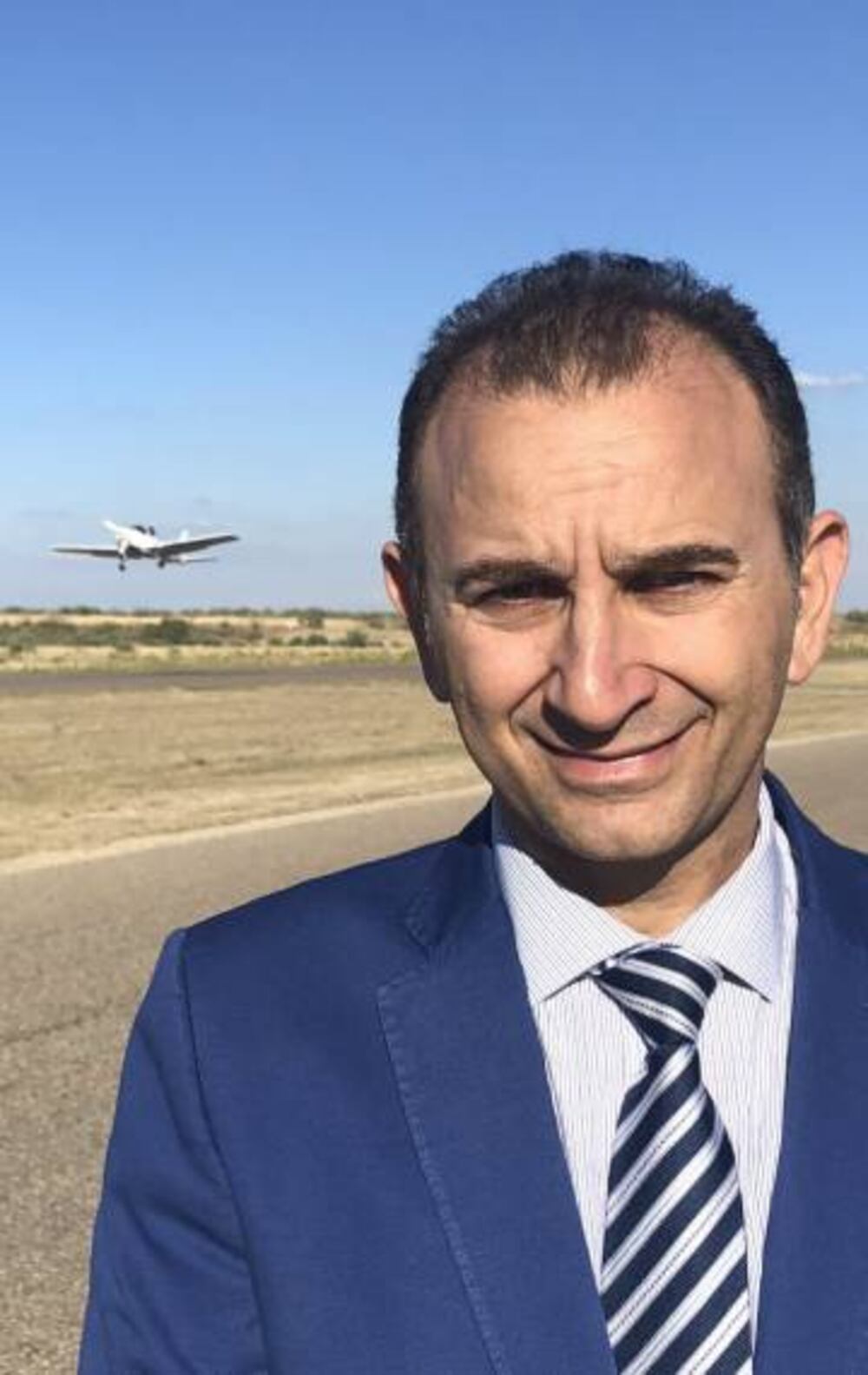 Javier Ruedas: El líder de los empresarios del futuro aeropuerto: “Las ...