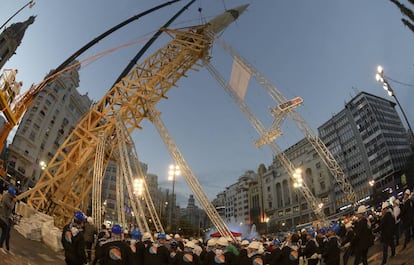 &#039;Plant&agrave;&#039; de la falla municipal de 2017, obra del artista Manolo Garc&iacute;a.