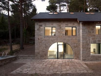 Chalet a las afueras del pueblo de Cercedilla.