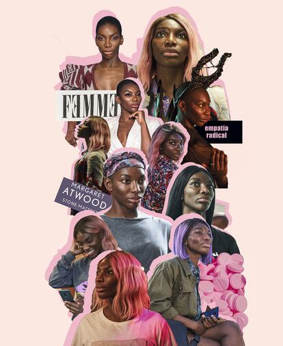 La actriz y guionista Michaela Coel.