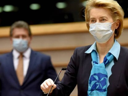 La presidenta de la Comisión Europea, Ursula von der Leyen.