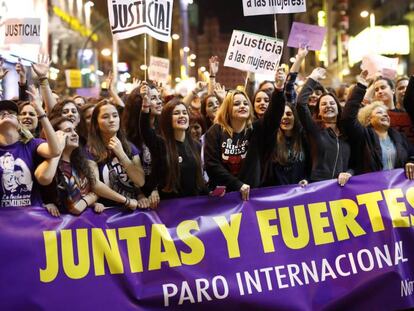 Dvd 833 (08-03-17) Manifestacion del Dia Internacional de la Mujer. &copy; Samuel Sanchez