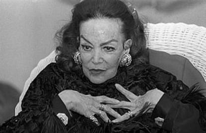 María Félix, en una imagen de 1997.
