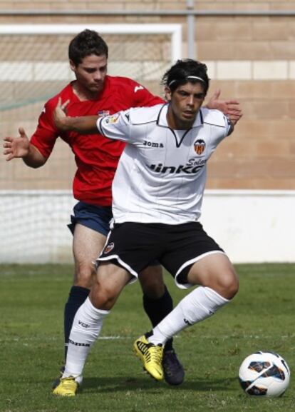 Banega, durante un amistoso de la semana pasada.