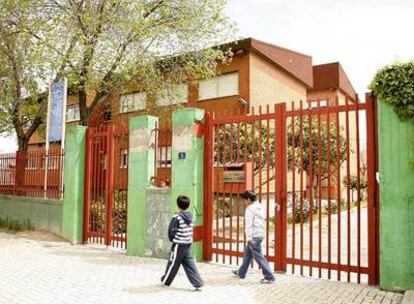 Colegio Giner de los Ríos, en el municipio madrileño de Leganés.