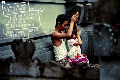 "Y llega el momento en el que de verdad eres consciente de qué es lo realmente importante en tu vida". Bali, Indonesia.