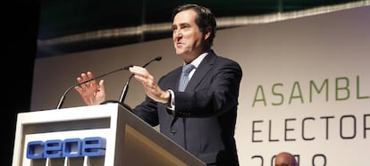 Antonio Garamendi, presidente de CEOE.