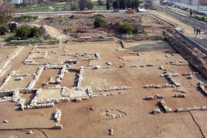 Ruinas de la antigua villa romana de El Xarquet, en La Vila Joiosa.