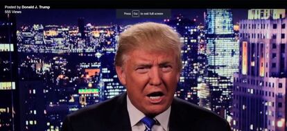 El candidato republicano a la Casa Blanca, Donald Trumpl.