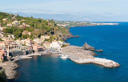 Santa Maria La Scala, un pueblo de pescadores de Sicilia.