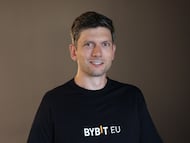 Georg Harer, co-CEO de Bybit EU, en una foto cedida