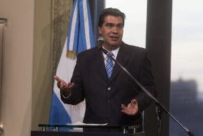 El jefe de Gabinete del Gobierno argentino, Jorge Capitanich.
