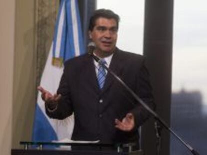  El jefe de Gabinete del Gobierno argentino, Jorge Capitanich. 