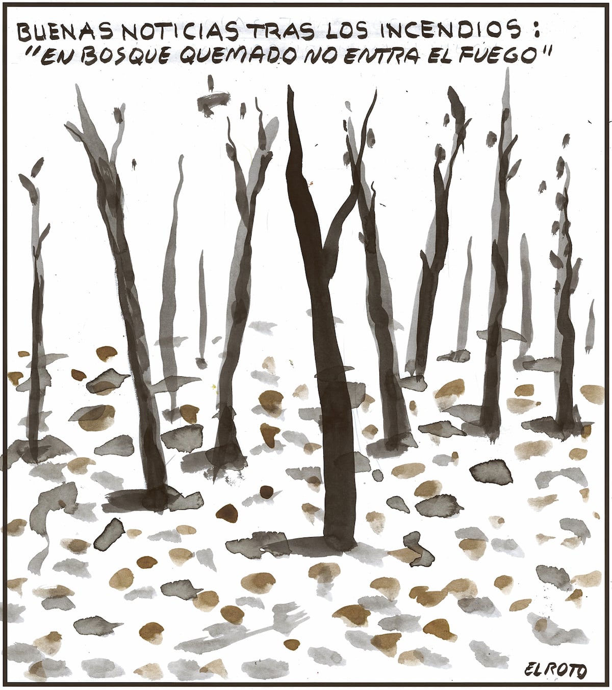 El Roto: Buenas noticias