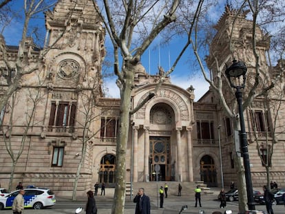 Sede del TSJC en Barcelona.