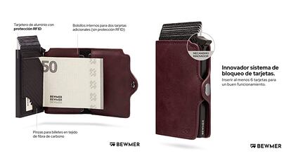 billetera amazon, tarjetero, cartera, monedero, protección RFID, cartera de hombre, cartera y monedero hombre, compra billetero hombre amazon, carteras de piel, cartera hombre pequeña, carteras hombre originales, carteras hombre modernas