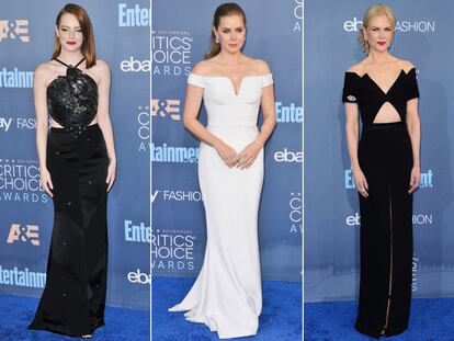 Todos los looks de los Critics’ Choice Awards