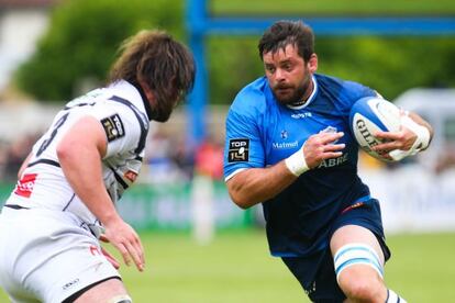 Ricardo Cap&oacute; Ortega, con el Castres.  