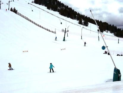 Imagen de archivo de la estación de esquí La Masella.