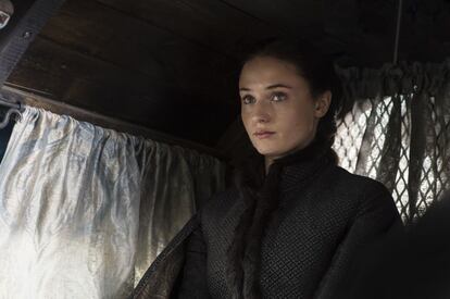 Sophie Turner, Sansa Stark en 'Juego de tronos'.